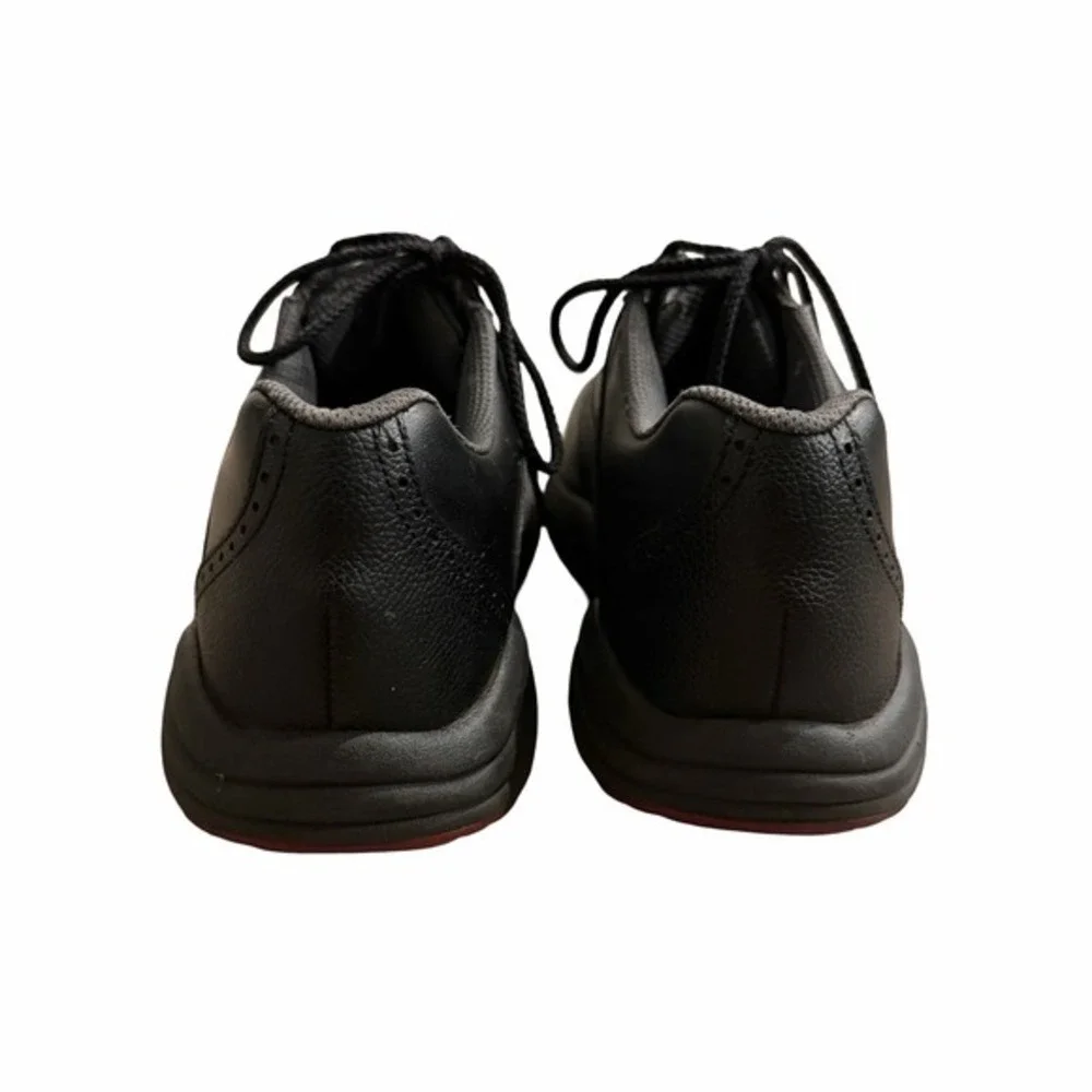 FootJoy FJ GreenJoys Golf Shoes Men's‎ 10.5M Black Leather Oxford Spiked 45449